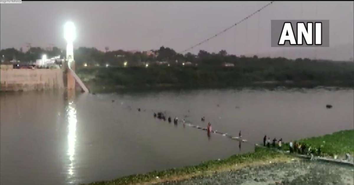 Cable bridge collapses in Gujarat's Morbi, several feared injured